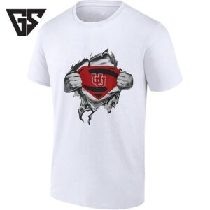 Utah Utes Superman Logo College Football T-Shirt