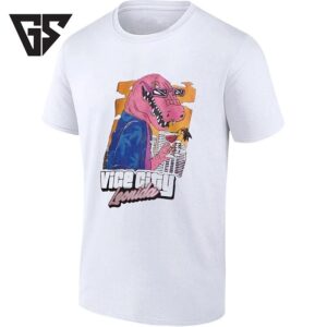 Vice City Leonida Pink Crocodile Cocktail T-Shirt