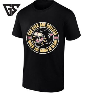 Vintage Panther The Eyes Are Useless When The Mind Is Blind T-Shirt