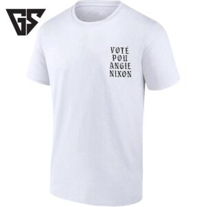 Voté Pou Angie Nixon Vote Political Campaign T-Shirt