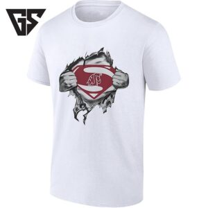 Washington State Cougars Superman Logo Wsu T-Shirt