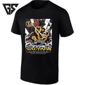 Wu Tang Clan Atlantic City August 28 2026 Hard Rock Live Concert T-Shirt