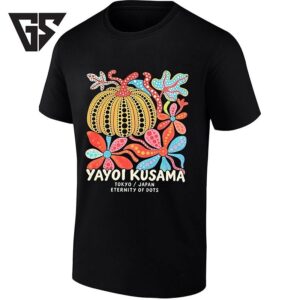 Yayoi Kusama Tokyo Japan Eternity Of Dots Pumpkin Art T-Shirt