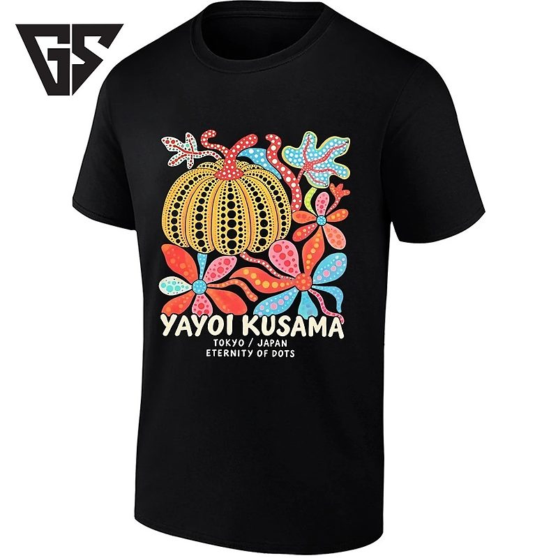 Yayoi Kusama Tokyo Japan Eternity Of Dots Pumpkin Art T-Shirt Yayoi Kusama Tokyo Japan Eternity Of Dots Pumpkin Art T-Shirt
