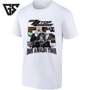 Zz Top 55 Dos Amigos Tour Billy Gibbons T-Shirt